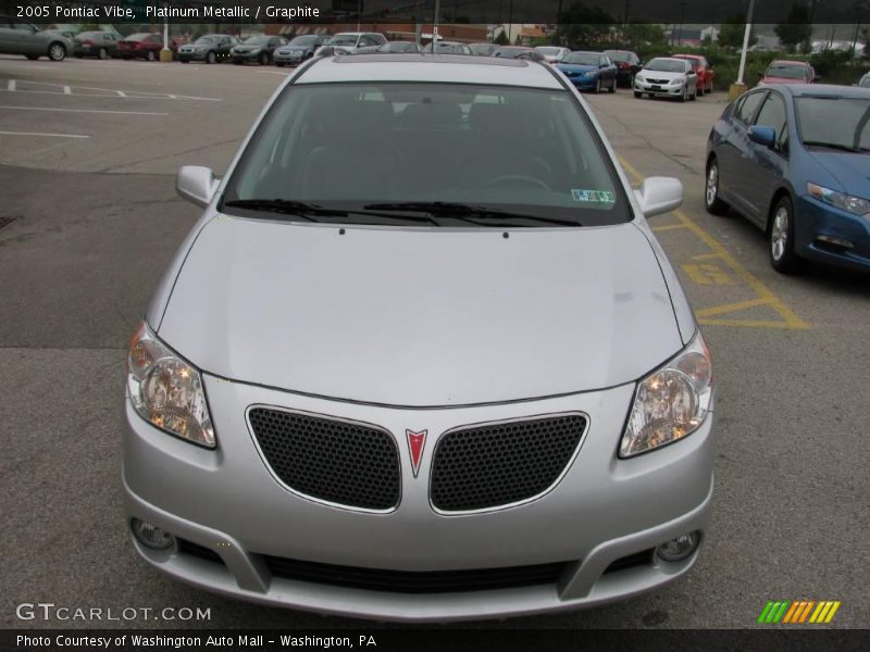 Platinum Metallic / Graphite 2005 Pontiac Vibe