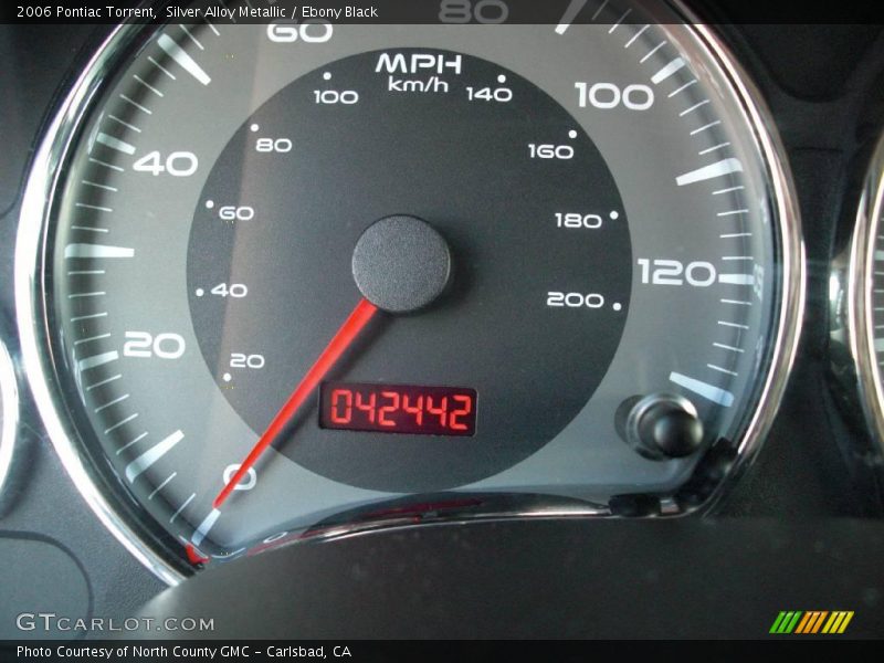 Silver Alloy Metallic / Ebony Black 2006 Pontiac Torrent