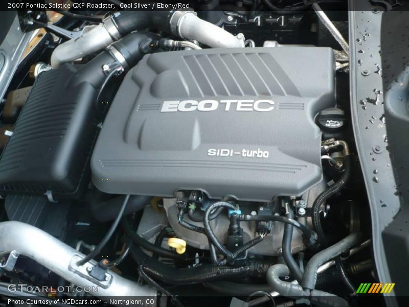 Cool Silver / Ebony/Red 2007 Pontiac Solstice GXP Roadster