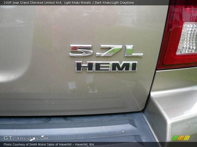 Light Khaki Metallic / Dark Khaki/Light Graystone 2006 Jeep Grand Cherokee Limited 4x4