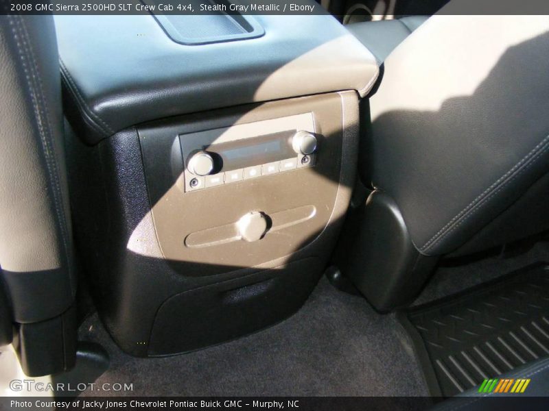 Stealth Gray Metallic / Ebony 2008 GMC Sierra 2500HD SLT Crew Cab 4x4