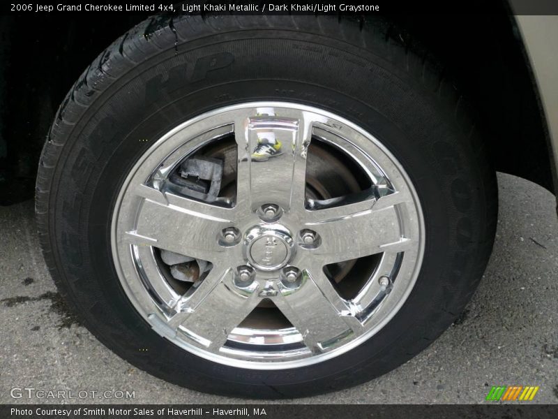 Light Khaki Metallic / Dark Khaki/Light Graystone 2006 Jeep Grand Cherokee Limited 4x4