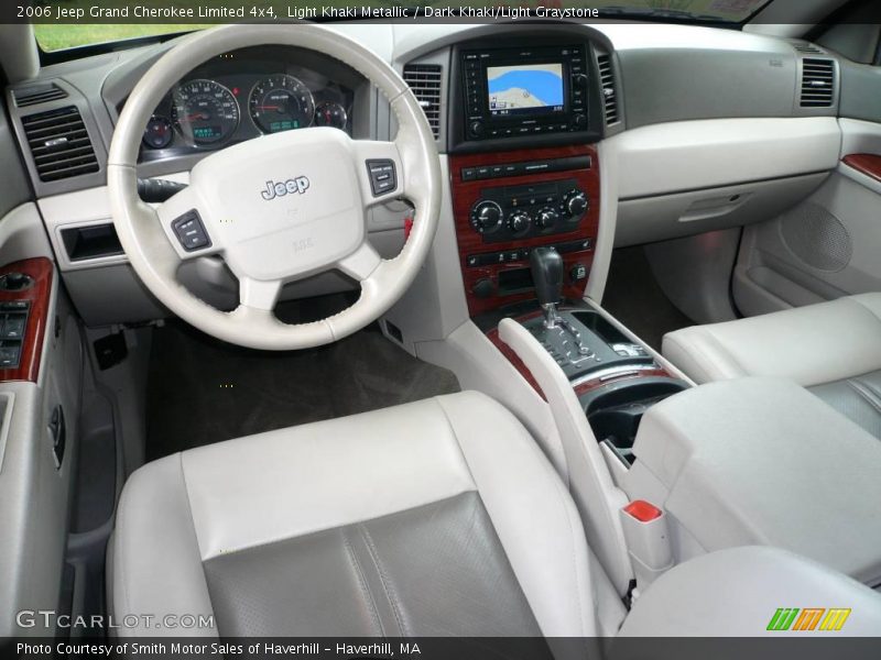 Light Khaki Metallic / Dark Khaki/Light Graystone 2006 Jeep Grand Cherokee Limited 4x4
