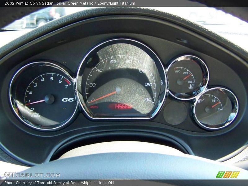 Silver Green Metallic / Ebony/Light Titanium 2009 Pontiac G6 V6 Sedan