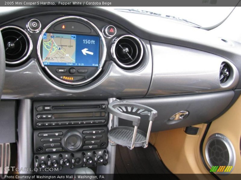 Pepper White / Cordoba Beige 2005 Mini Cooper S Hardtop