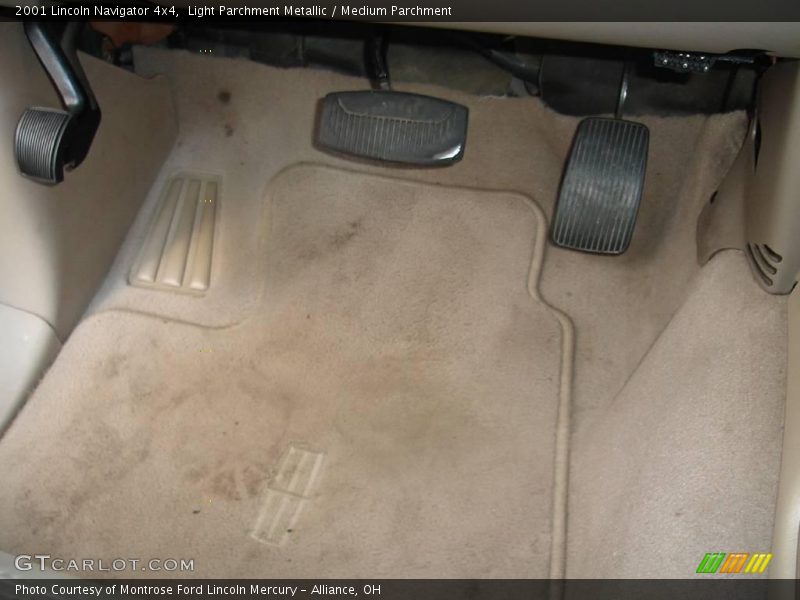 Light Parchment Metallic / Medium Parchment 2001 Lincoln Navigator 4x4