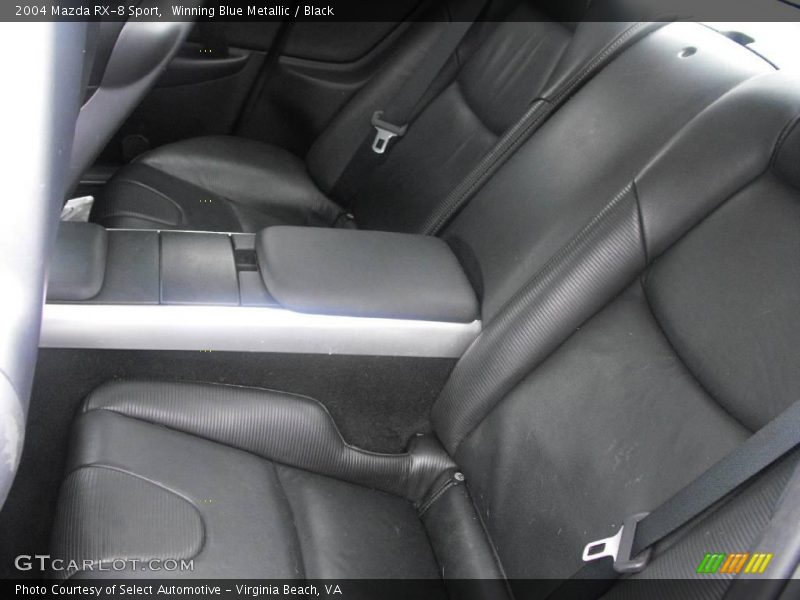 Winning Blue Metallic / Black 2004 Mazda RX-8 Sport