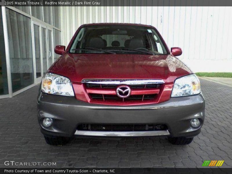 Redfire Metallic / Dark Flint Gray 2005 Mazda Tribute i