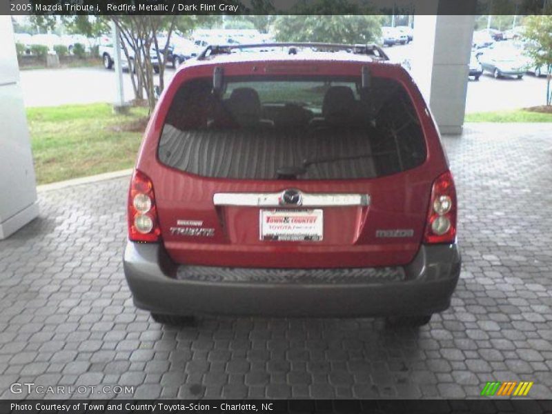 Redfire Metallic / Dark Flint Gray 2005 Mazda Tribute i