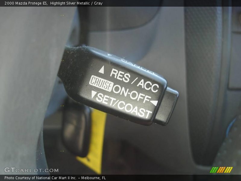Highlight Silver Metallic / Gray 2000 Mazda Protege ES