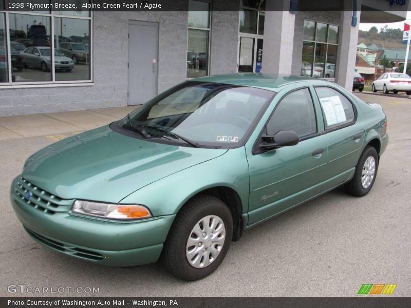 Alpine Green Pearl / Agate 1998 Plymouth Breeze