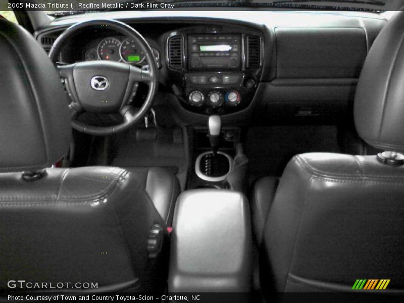 Redfire Metallic / Dark Flint Gray 2005 Mazda Tribute i