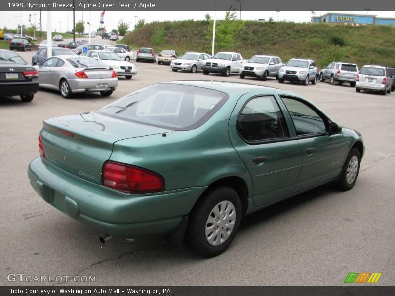 Alpine Green Pearl / Agate 1998 Plymouth Breeze