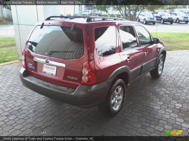 Redfire Metallic / Dark Flint Gray 2005 Mazda Tribute i