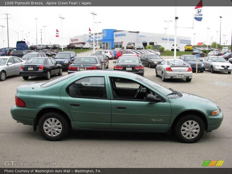 Alpine Green Pearl / Agate 1998 Plymouth Breeze