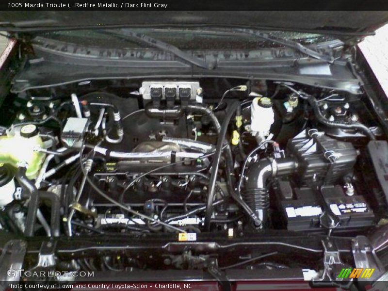 Redfire Metallic / Dark Flint Gray 2005 Mazda Tribute i
