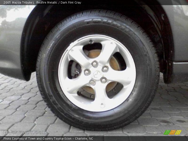 Redfire Metallic / Dark Flint Gray 2005 Mazda Tribute i