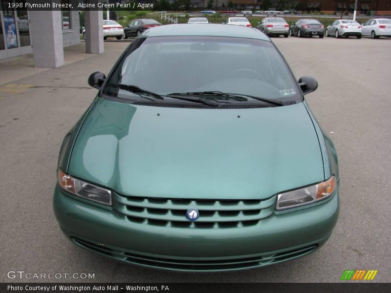 Alpine Green Pearl / Agate 1998 Plymouth Breeze