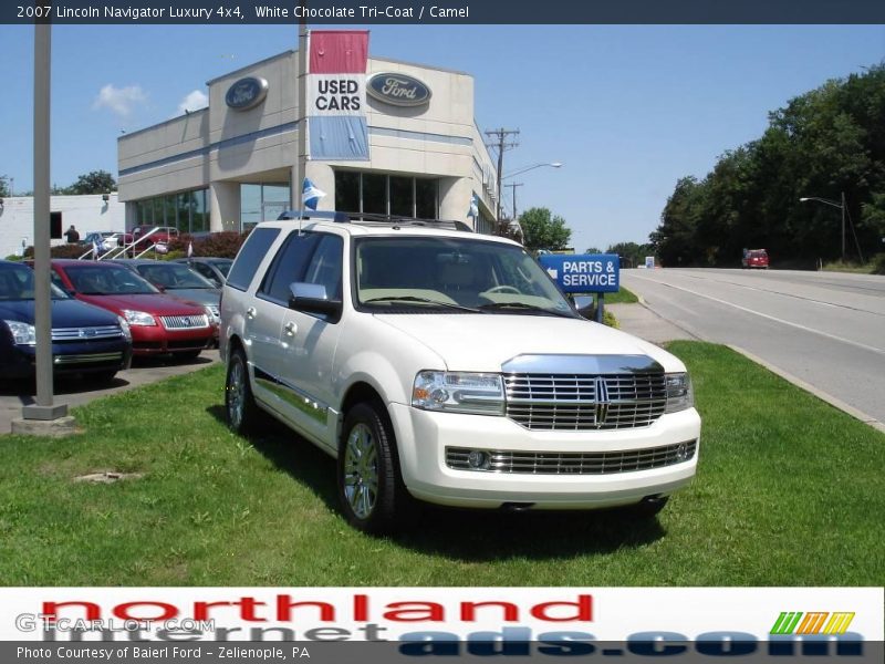 White Chocolate Tri-Coat / Camel 2007 Lincoln Navigator Luxury 4x4