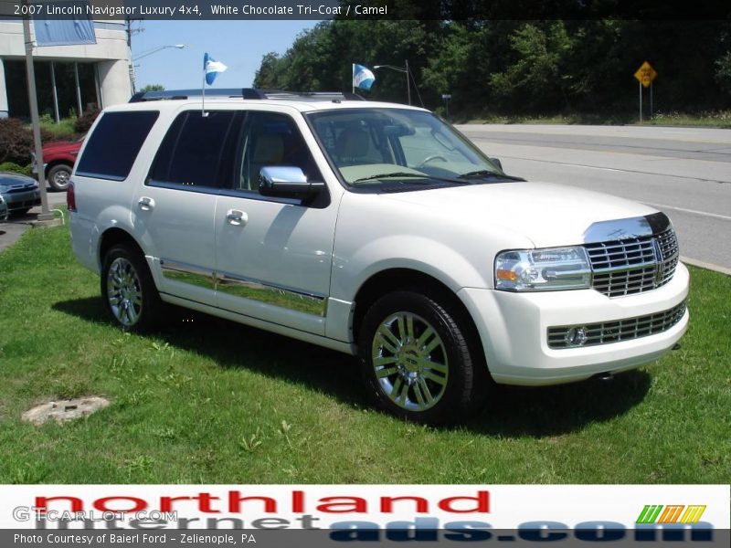 White Chocolate Tri-Coat / Camel 2007 Lincoln Navigator Luxury 4x4
