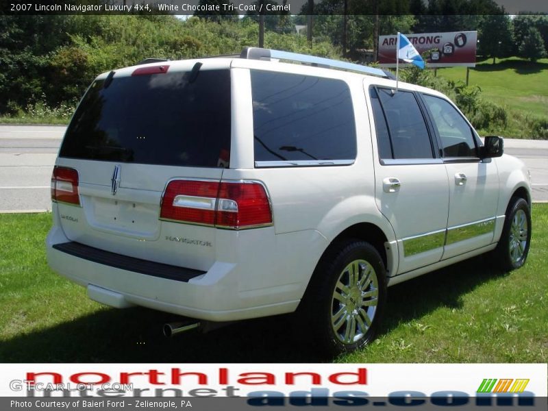 White Chocolate Tri-Coat / Camel 2007 Lincoln Navigator Luxury 4x4