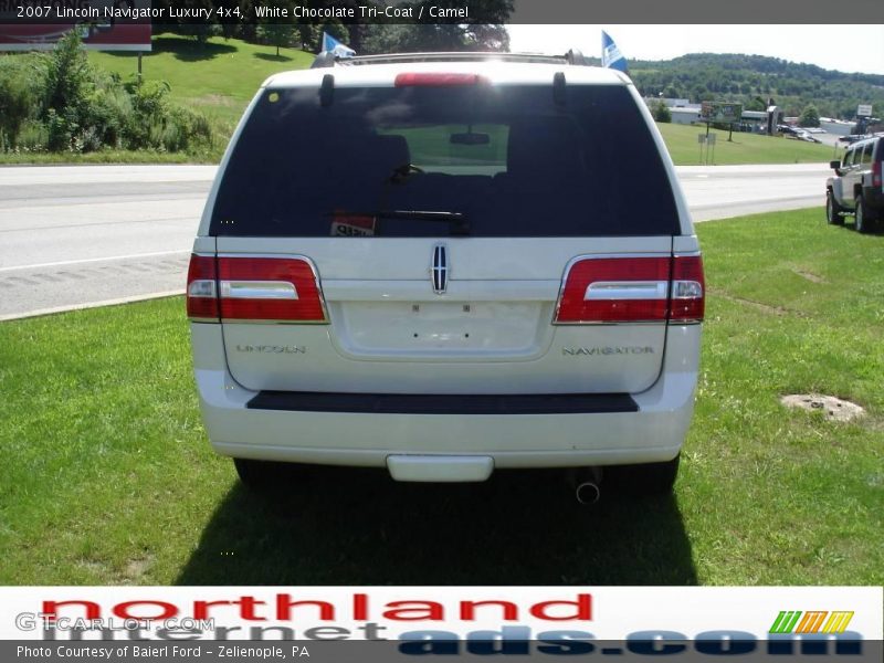 White Chocolate Tri-Coat / Camel 2007 Lincoln Navigator Luxury 4x4