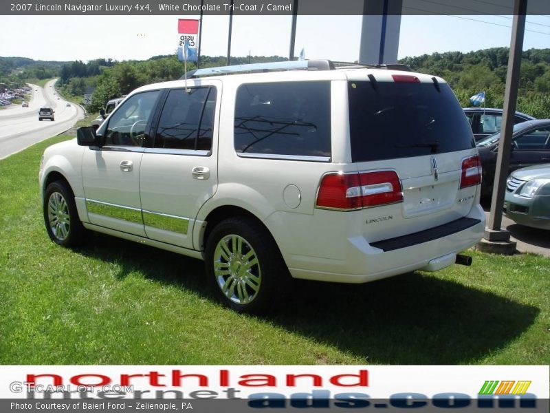 White Chocolate Tri-Coat / Camel 2007 Lincoln Navigator Luxury 4x4