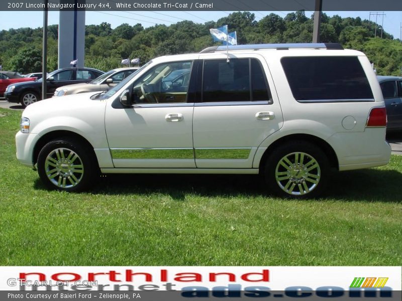 White Chocolate Tri-Coat / Camel 2007 Lincoln Navigator Luxury 4x4