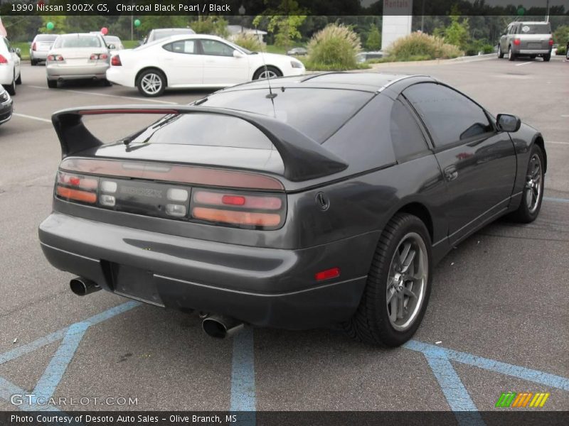 Charcoal Black Pearl / Black 1990 Nissan 300ZX GS
