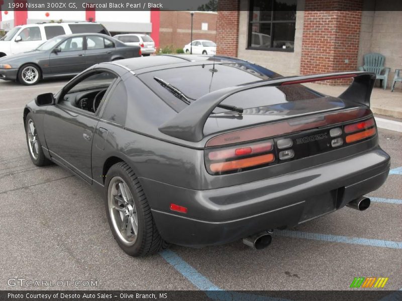 Charcoal Black Pearl / Black 1990 Nissan 300ZX GS