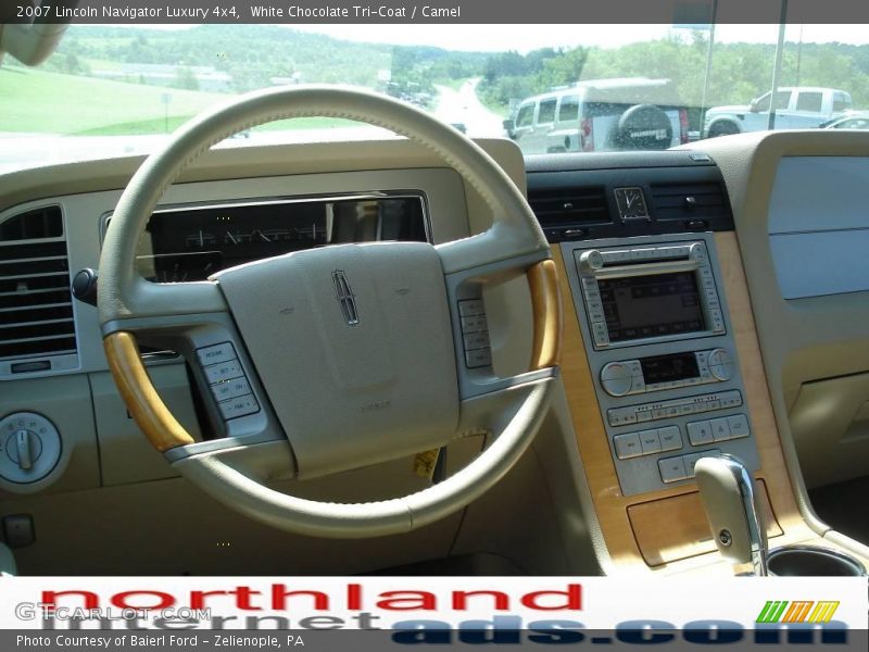 White Chocolate Tri-Coat / Camel 2007 Lincoln Navigator Luxury 4x4