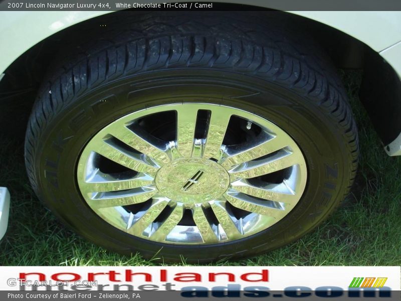 White Chocolate Tri-Coat / Camel 2007 Lincoln Navigator Luxury 4x4