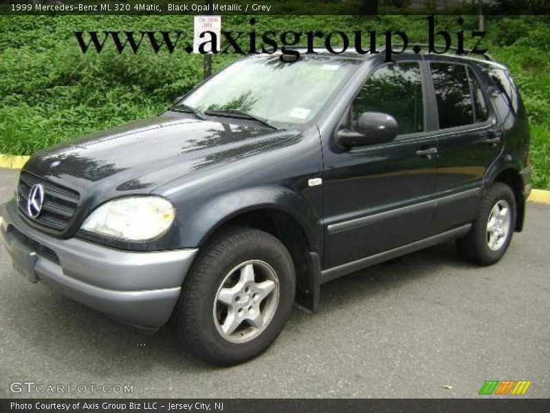 Black Opal Metallic / Grey 1999 Mercedes-Benz ML 320 4Matic
