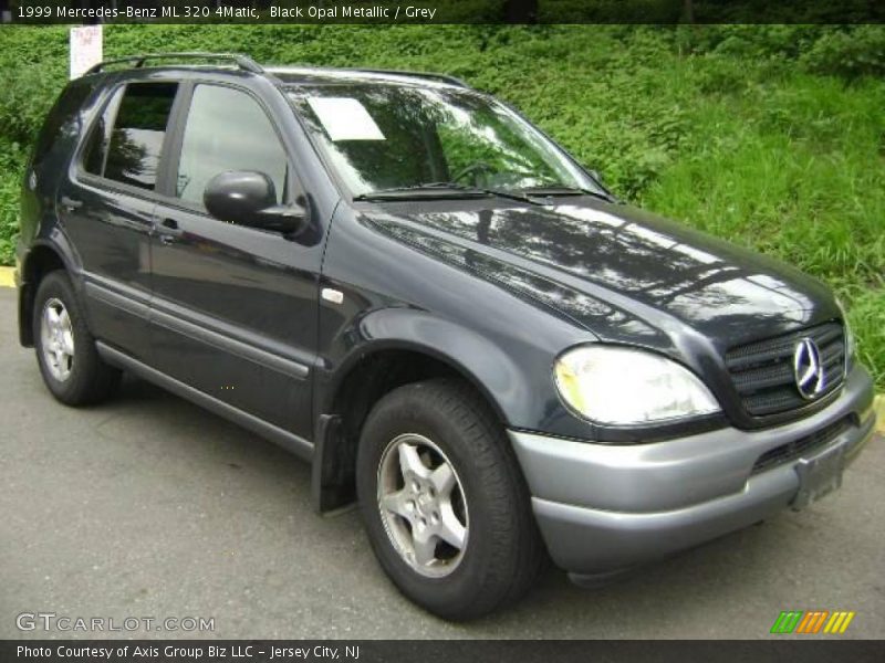 Black Opal Metallic / Grey 1999 Mercedes-Benz ML 320 4Matic