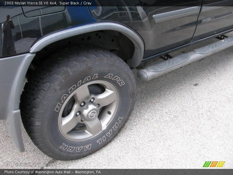 Super Black / Gray 2003 Nissan Xterra SE V6 4x4