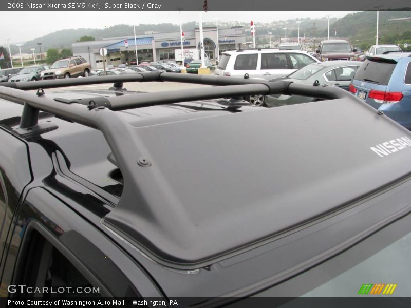 Super Black / Gray 2003 Nissan Xterra SE V6 4x4