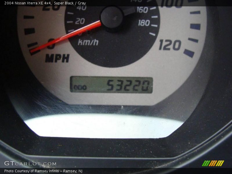 Super Black / Gray 2004 Nissan Xterra XE 4x4