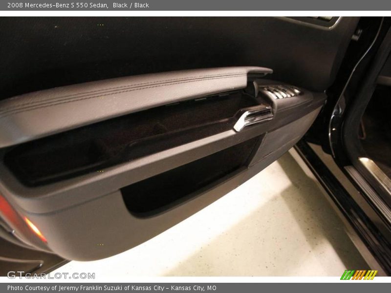 Black / Black 2008 Mercedes-Benz S 550 Sedan