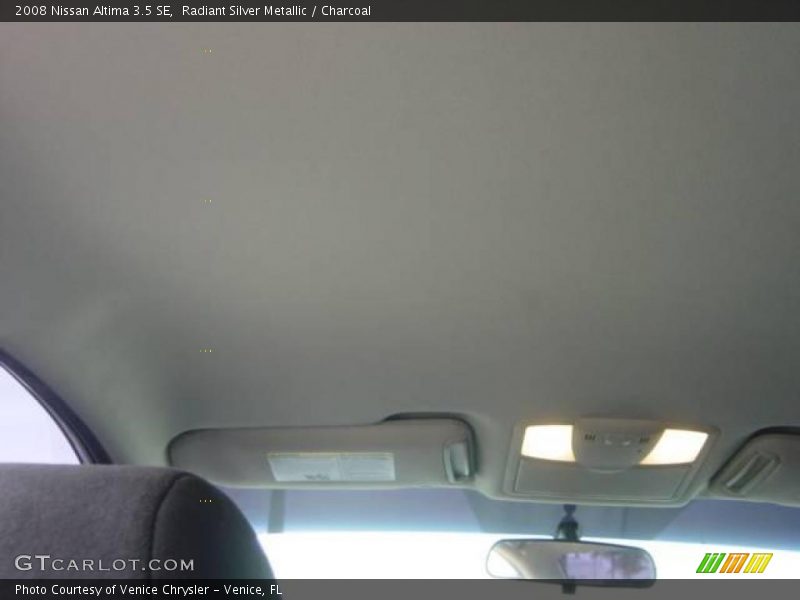 Radiant Silver Metallic / Charcoal 2008 Nissan Altima 3.5 SE