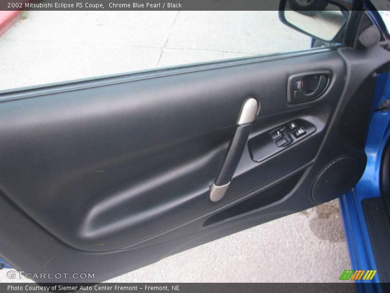 Chrome Blue Pearl / Black 2002 Mitsubishi Eclipse RS Coupe