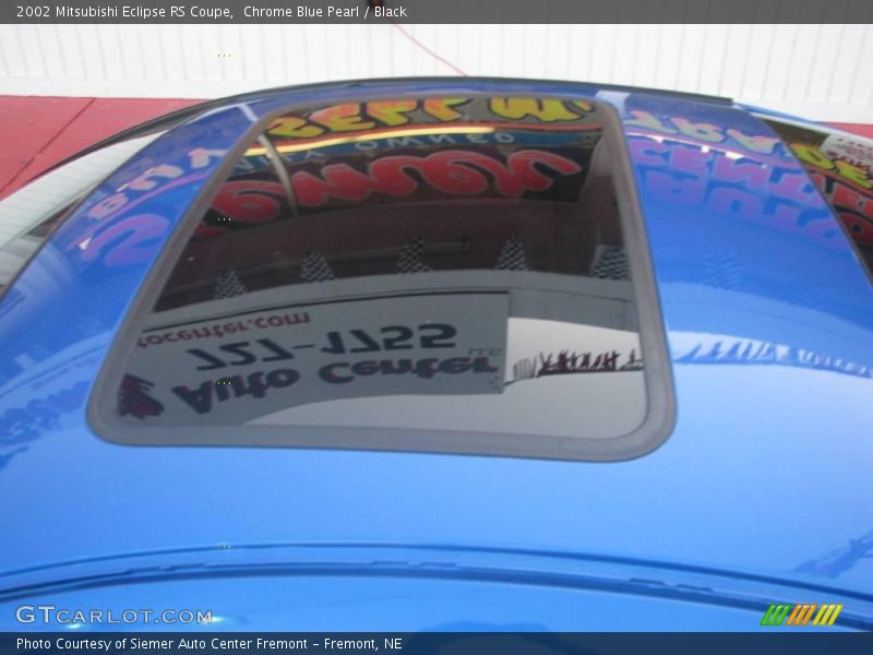 Chrome Blue Pearl / Black 2002 Mitsubishi Eclipse RS Coupe