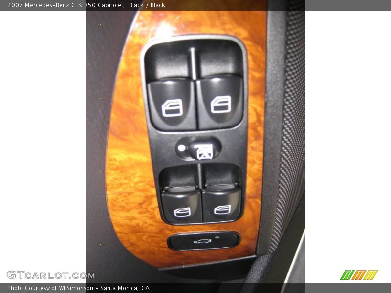 Black / Black 2007 Mercedes-Benz CLK 350 Cabriolet