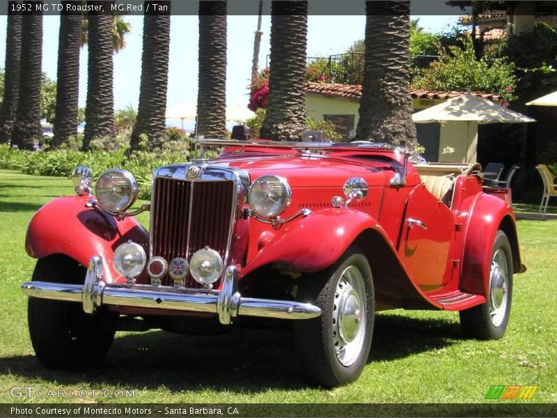 Front 3/4 View of 1952 TD Roadster