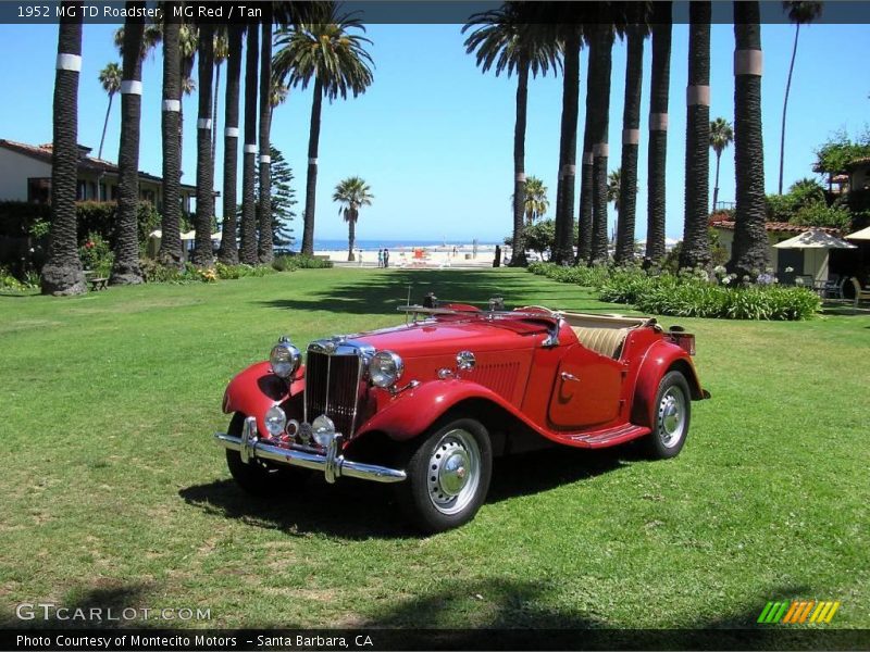 Front 3/4 View of 1952 TD Roadster