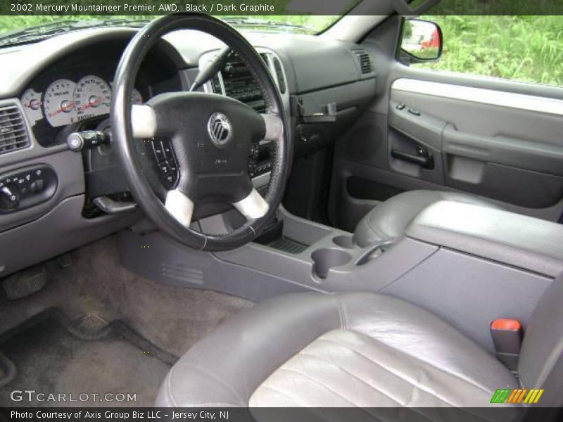 Black / Dark Graphite 2002 Mercury Mountaineer Premier AWD