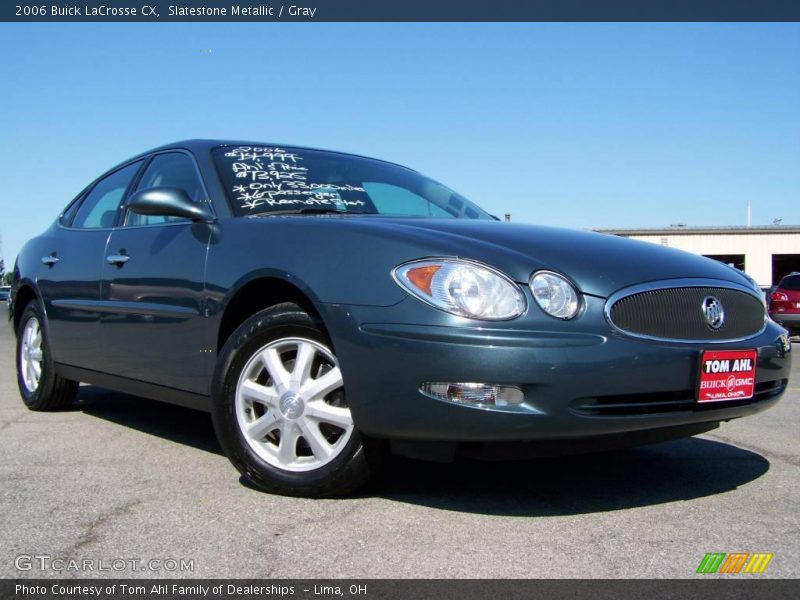 Slatestone Metallic / Gray 2006 Buick LaCrosse CX