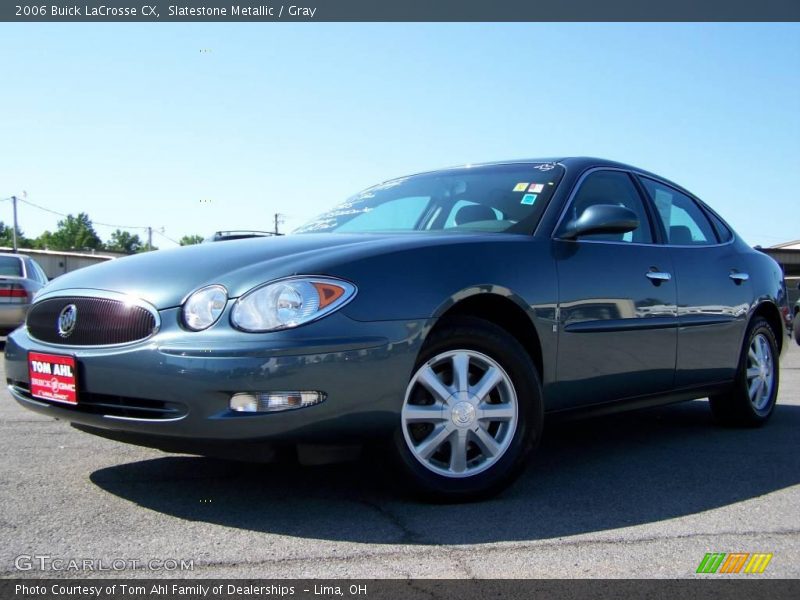 Slatestone Metallic / Gray 2006 Buick LaCrosse CX