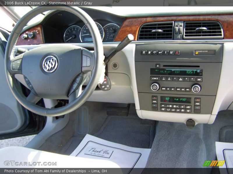 Slatestone Metallic / Gray 2006 Buick LaCrosse CX