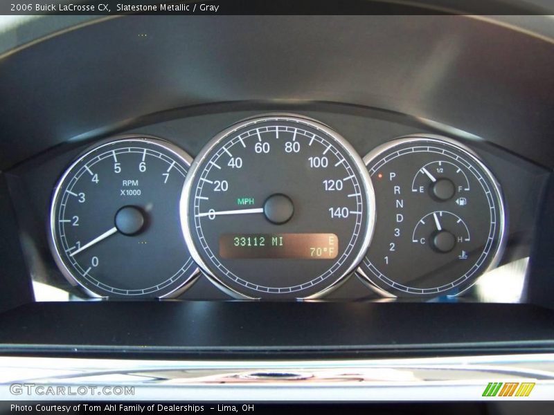 Slatestone Metallic / Gray 2006 Buick LaCrosse CX