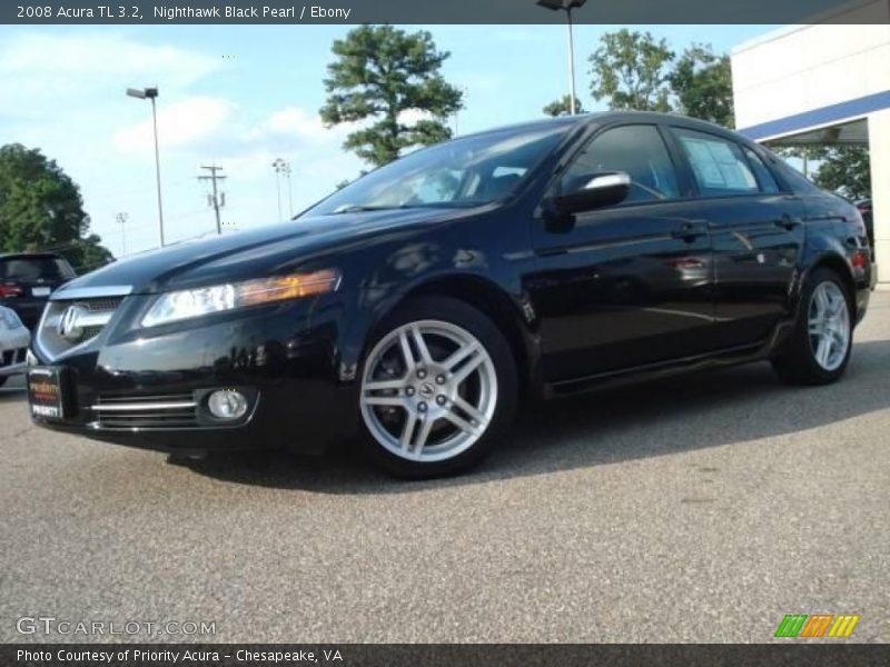 Nighthawk Black Pearl / Ebony 2008 Acura TL 3.2